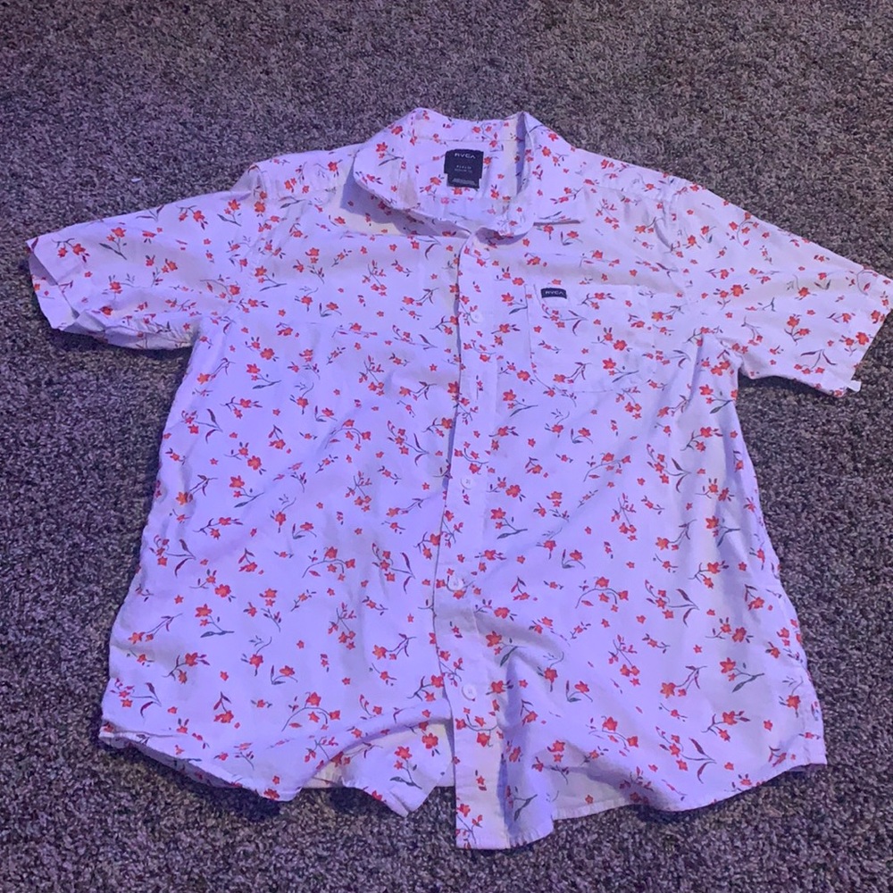 ELEGIE FLORAL BUTTON-UP SHIRT